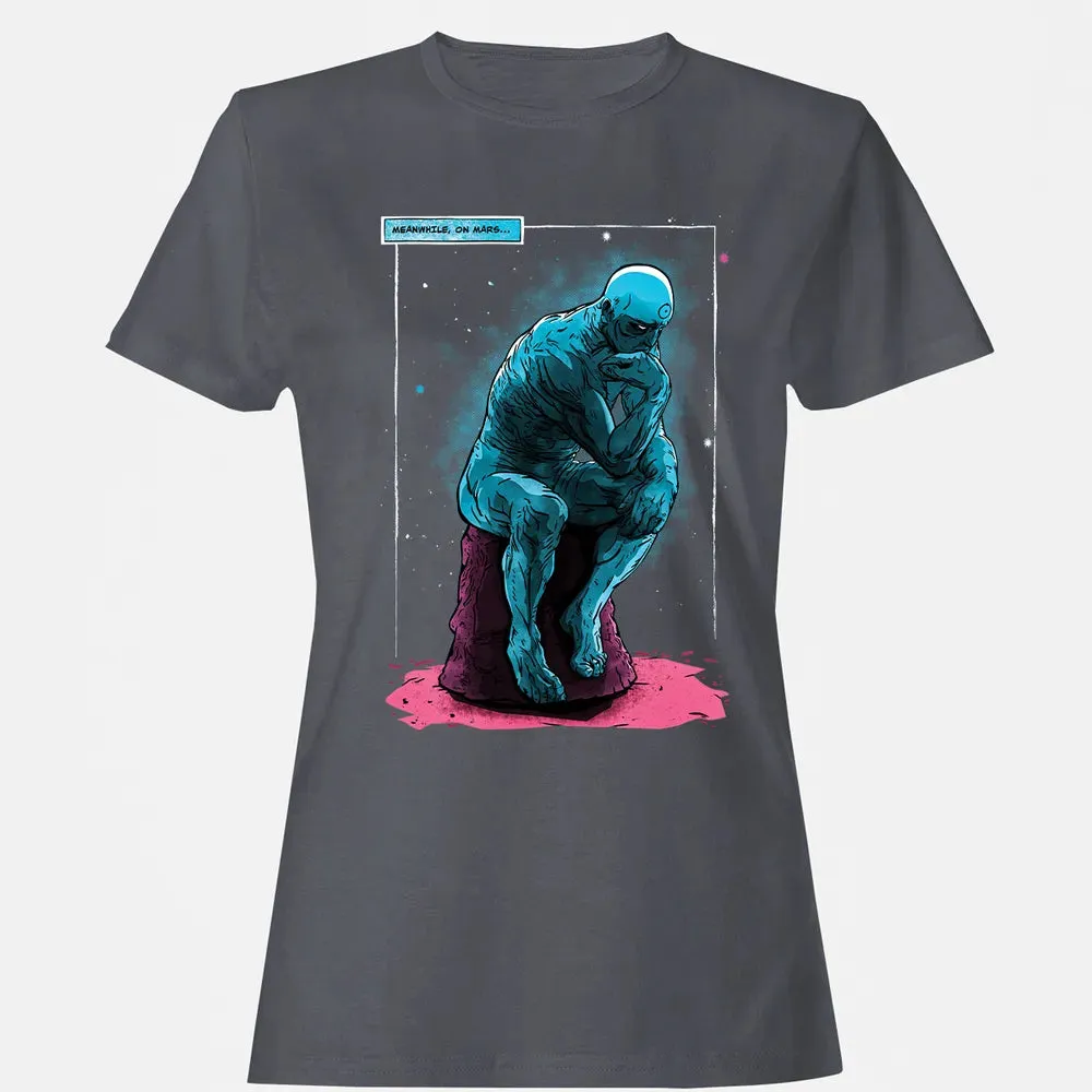 Blue Thinker Women's T-shirt - 5