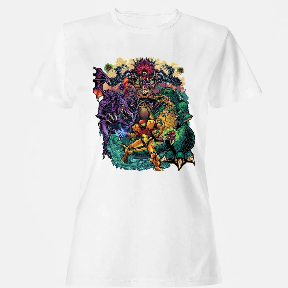 Metroid Tribute Women's T-shirt - 16