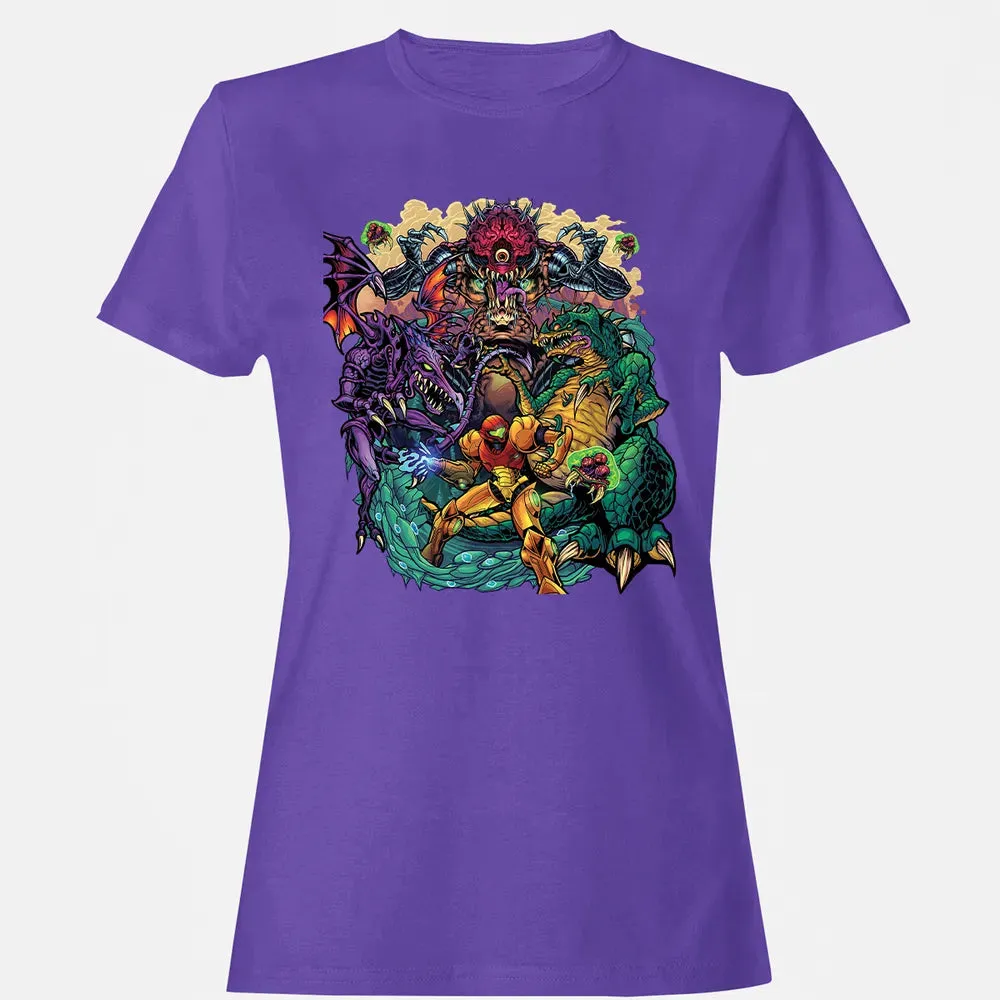 Metroid Tribute Women's T-shirt - 12