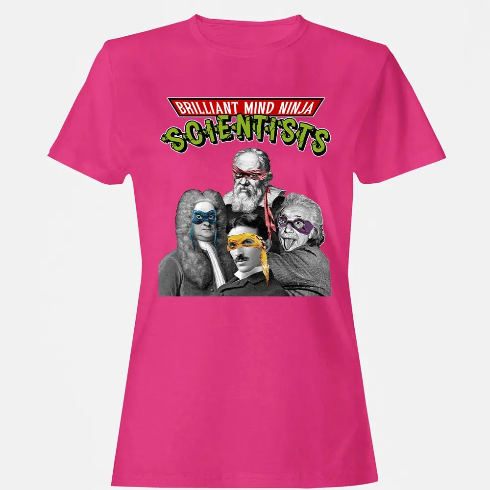 Brilliant Mind Ninja Scientists Women's T-shirt - 6