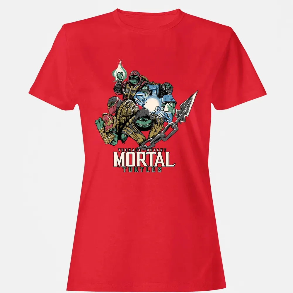 nage Mutant Mortal Turtles Women's T-shirt - 13