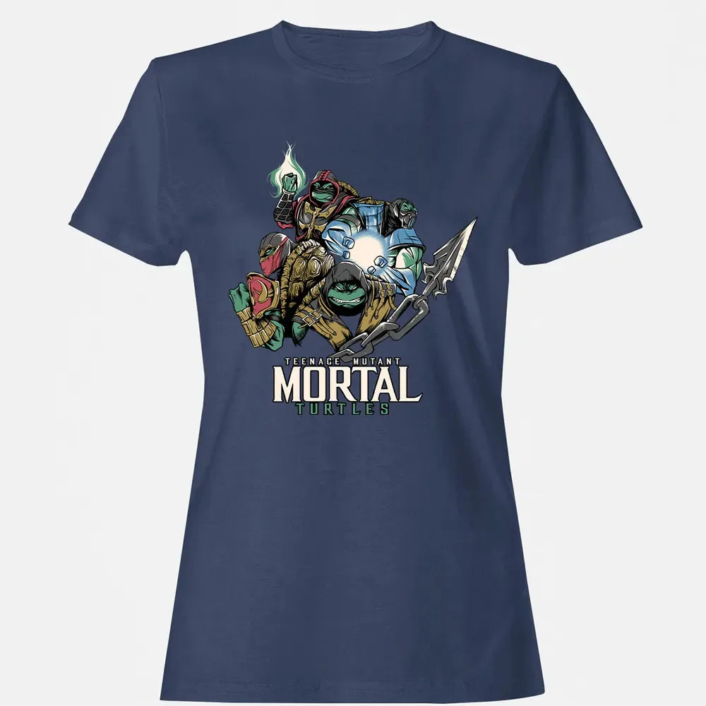 nage Mutant Mortal Turtles Women's T-shirt - 10
