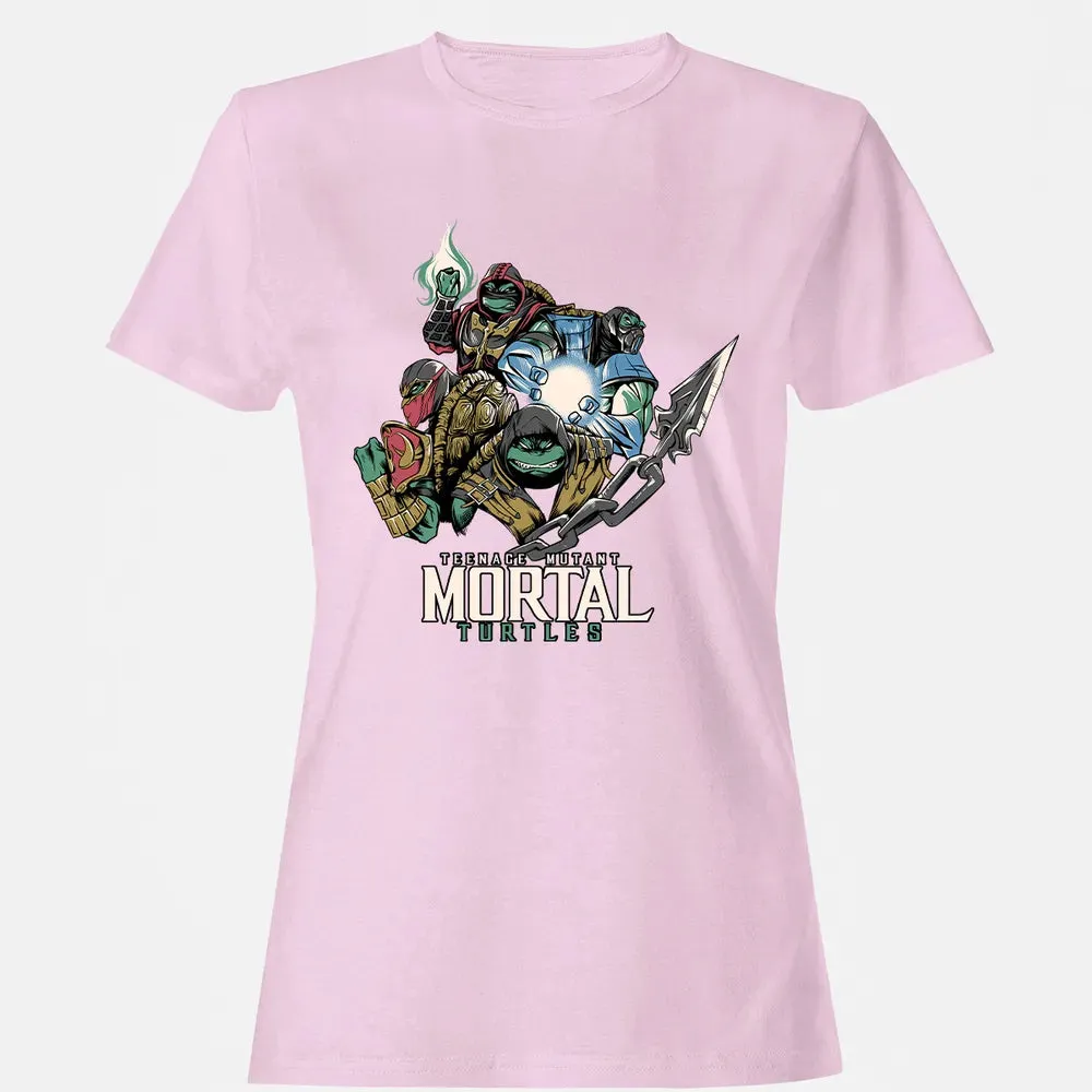 nage Mutant Mortal Turtles Women's T-shirt - 9