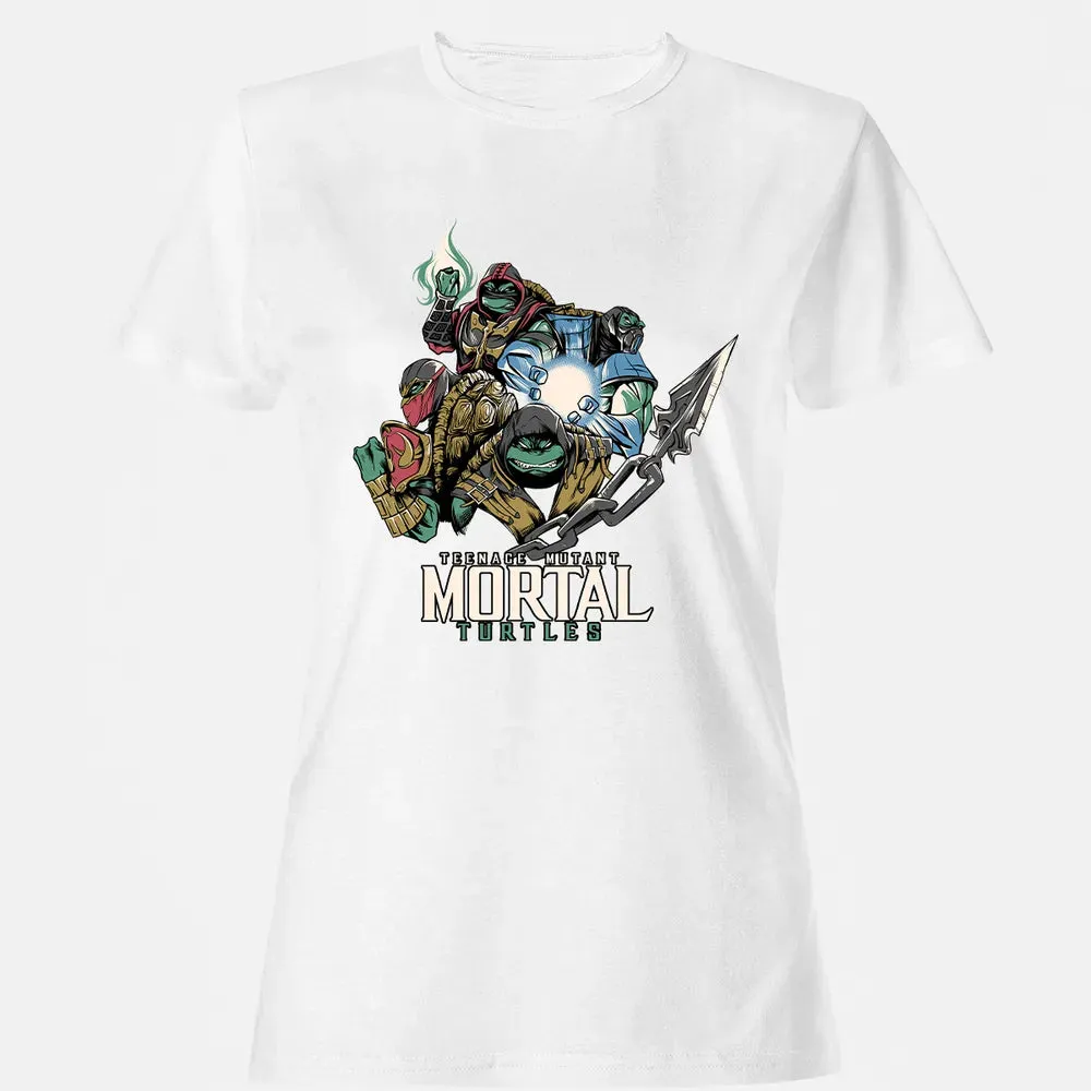 nage Mutant Mortal Turtles Women's T-shirt - 16