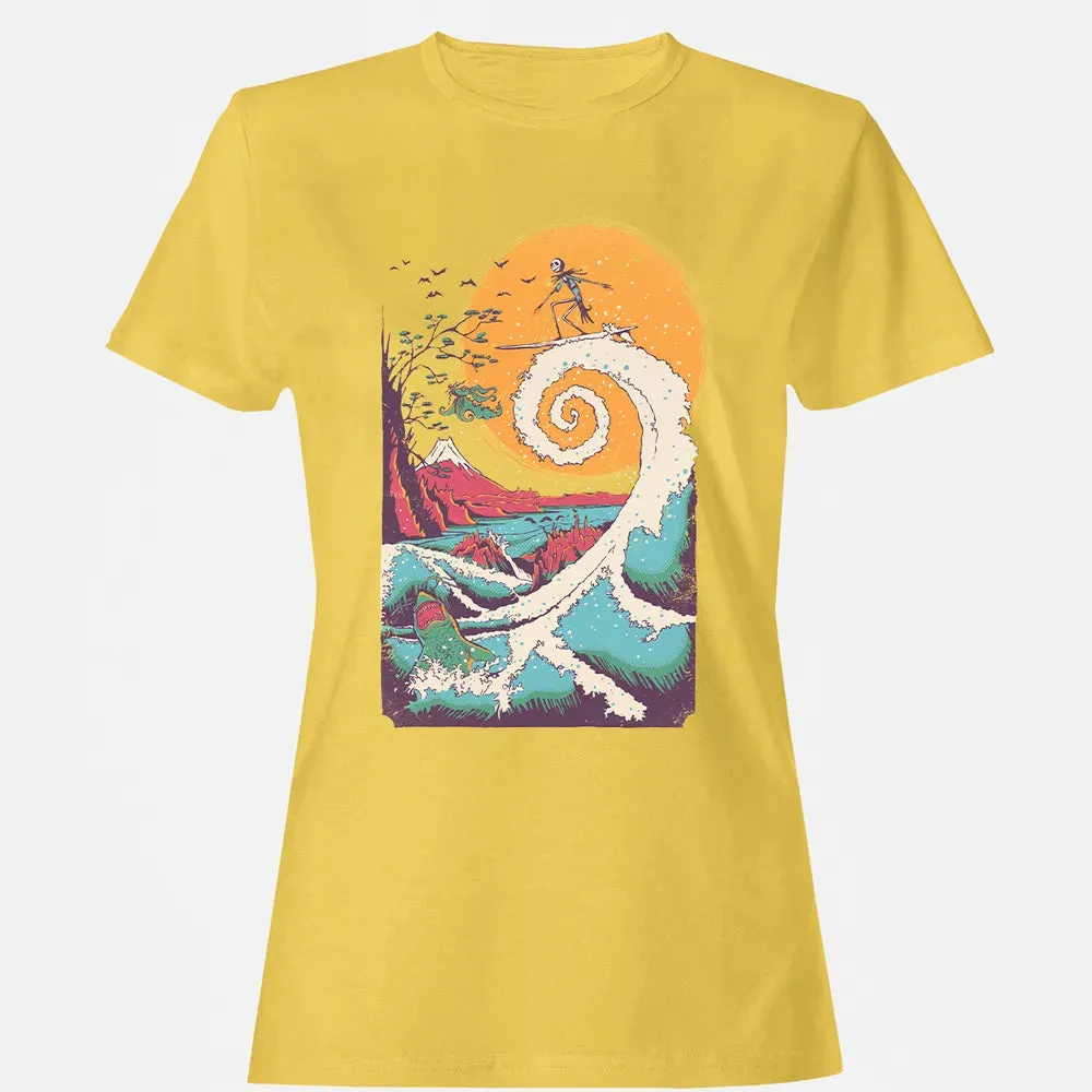 Surf Before Christmas Women's T-shirt - 4