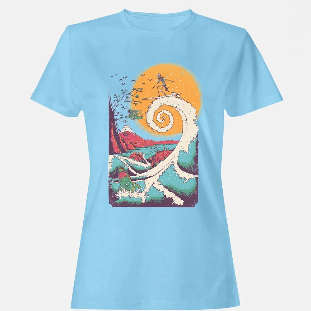 Surf Before Christmas Women's T-shirt - 8