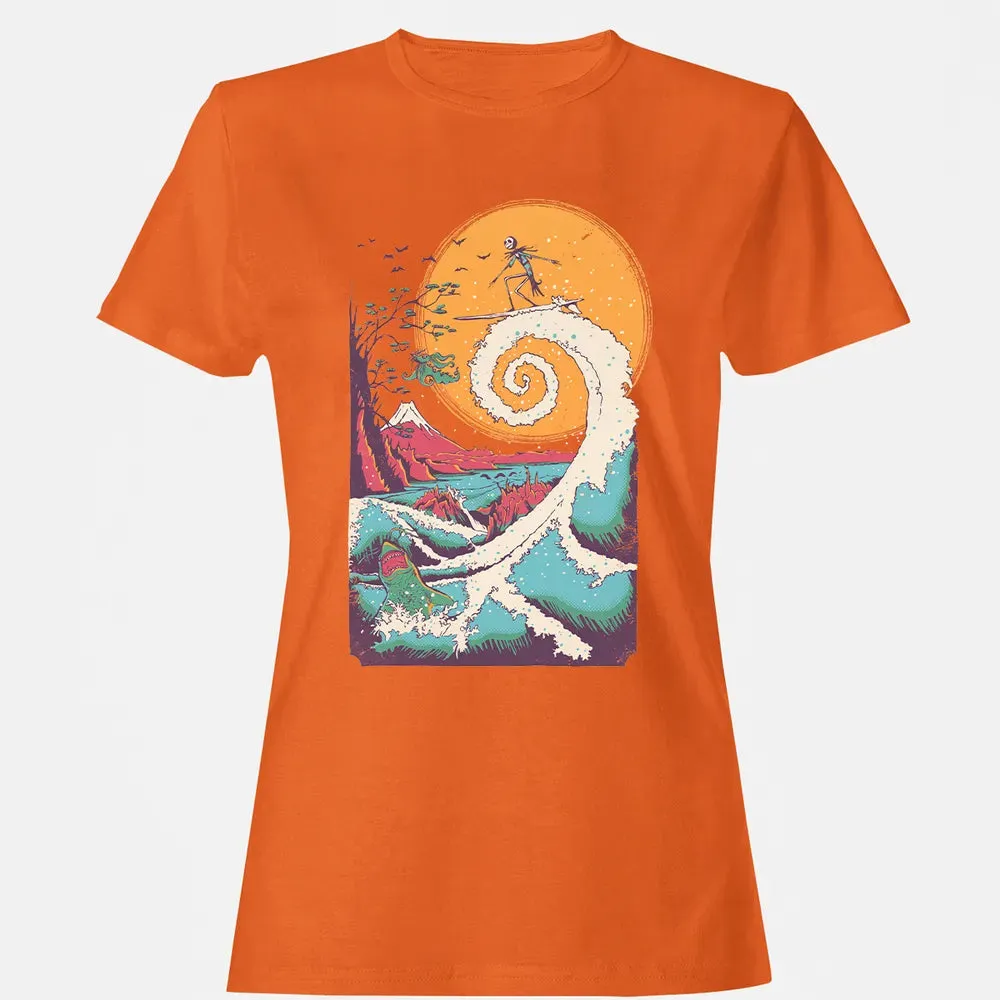 Surf Before Christmas Women's T-shirt - 11