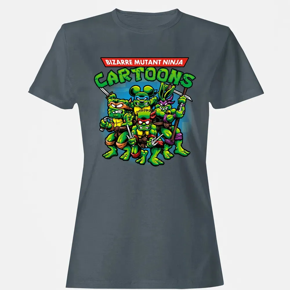 nage Mutant Ninja Cartoons Women's T-shirt - 3