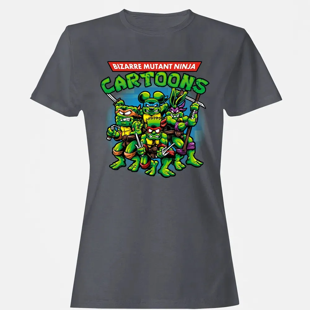 nage Mutant Ninja Cartoons Women's T-shirt - 5