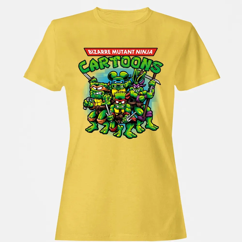 nage Mutant Ninja Cartoons Women's T-shirt - 4