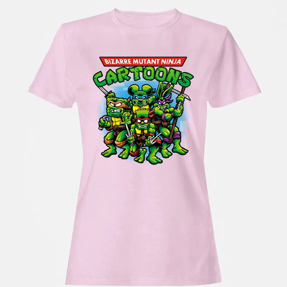 nage Mutant Ninja Cartoons Women's T-shirt - 9