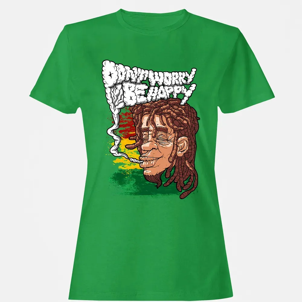 Dont Worry Be Happy Women's T-shirt - 7