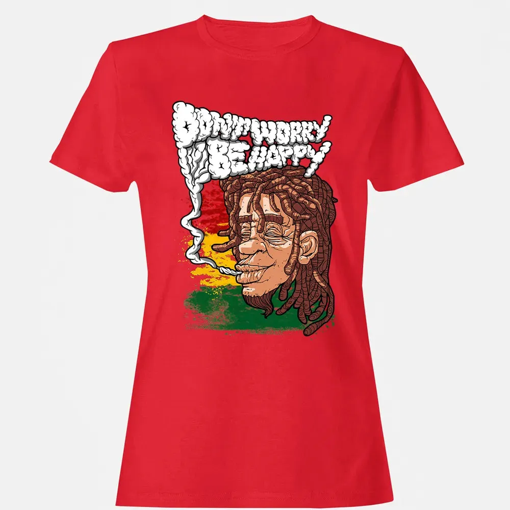 Dont Worry Be Happy Women's T-shirt - 13