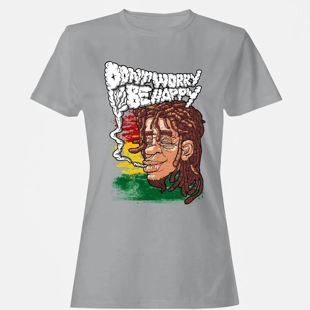 Dont Worry Be Happy Women's T-shirt - 15