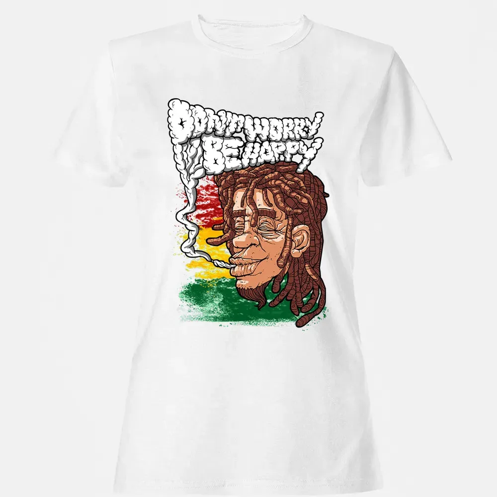 Dont Worry Be Happy Women's T-shirt - 16