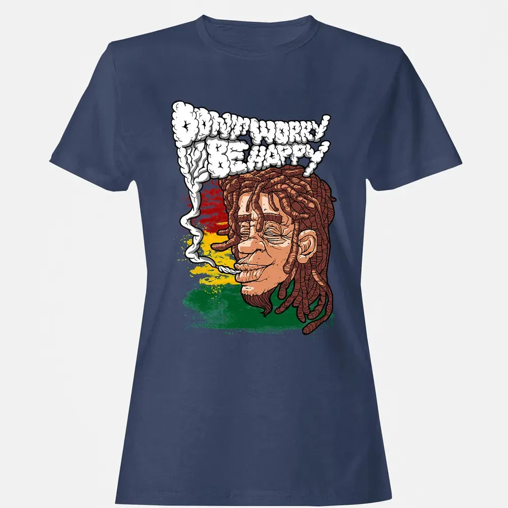 Dont Worry Be Happy Women's T-shirt - 10