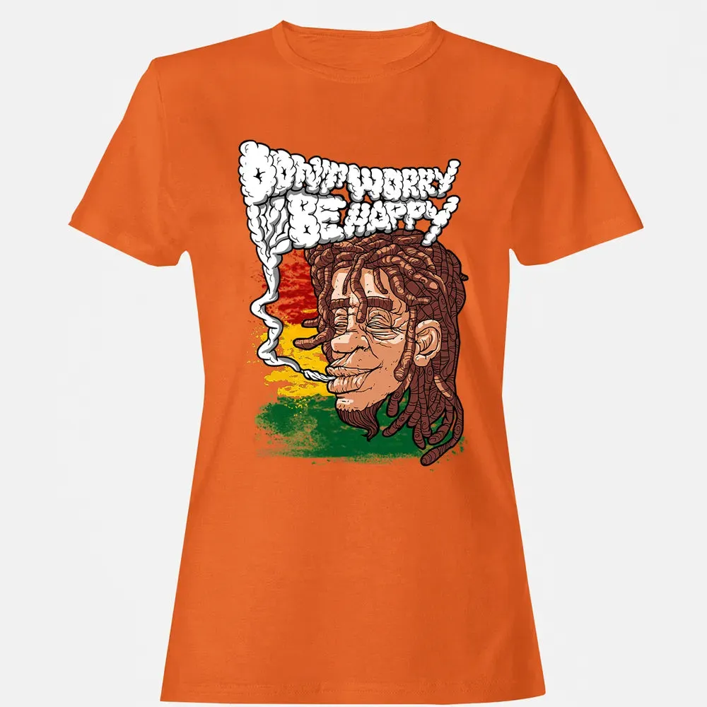 Dont Worry Be Happy Women's T-shirt - 11