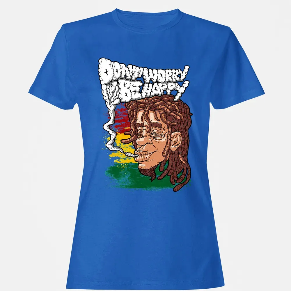 Dont Worry Be Happy Women's T-shirt - 14