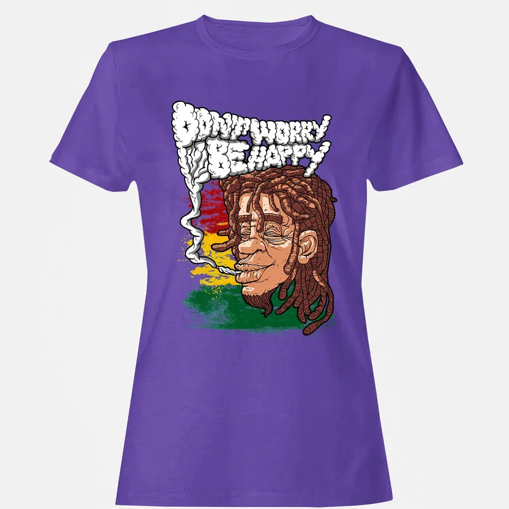 Dont Worry Be Happy Women's T-shirt - 12