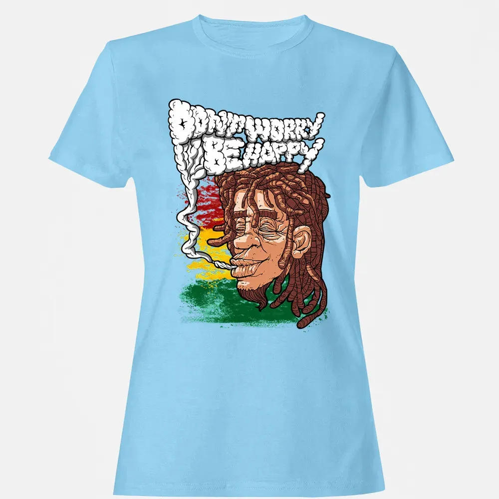 Dont Worry Be Happy Women's T-shirt - 8