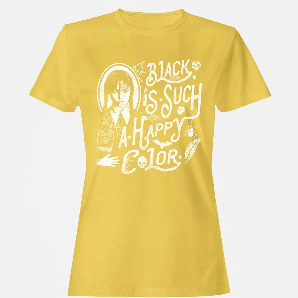 Black Is Such A Happy Color Women's T-shirt - 4