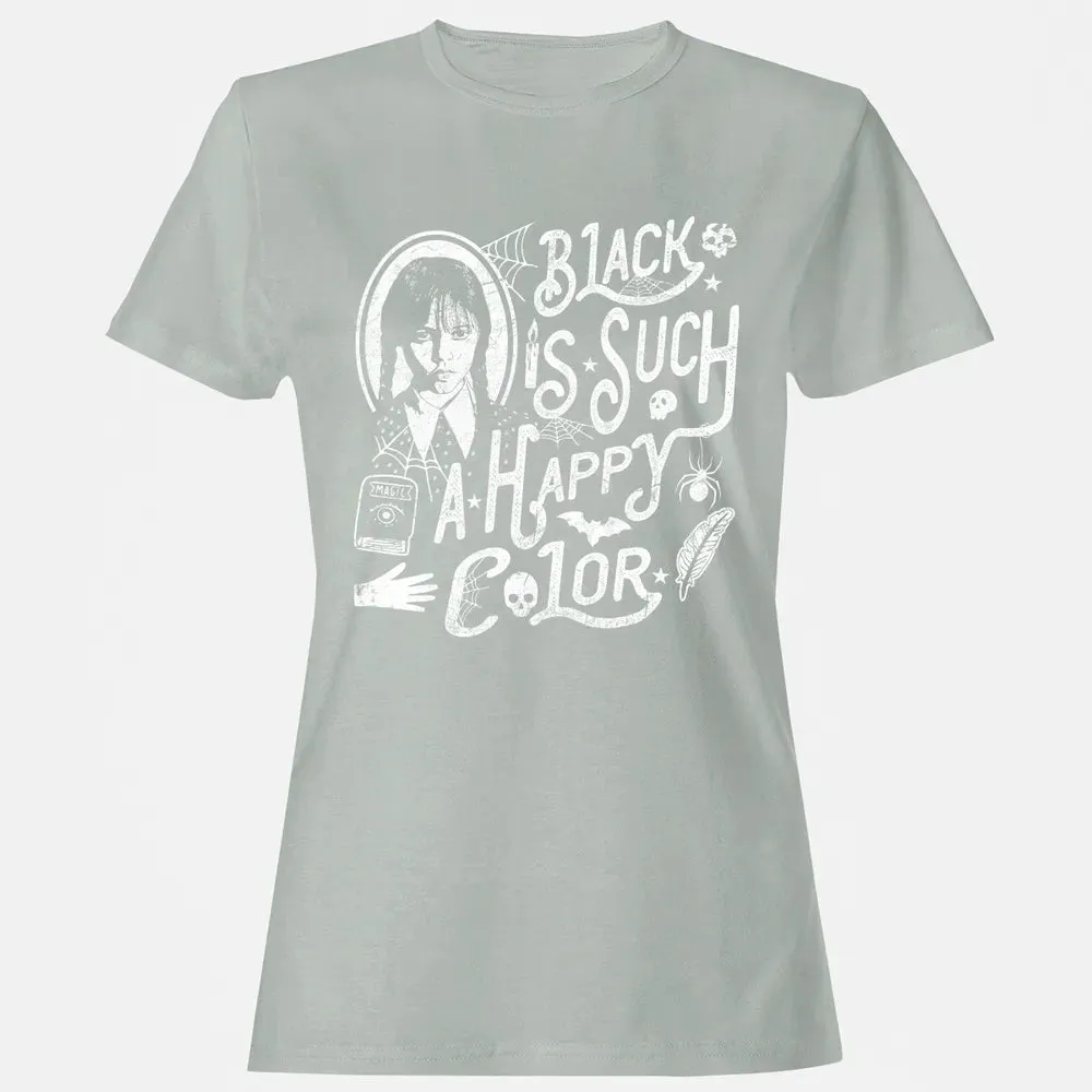Black Is Such A Happy Color Women's T-shirt - 2