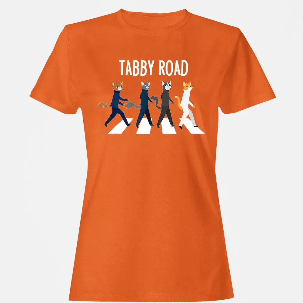 Tabby Road Cats  Cat Lover Women's T-shirt - 11