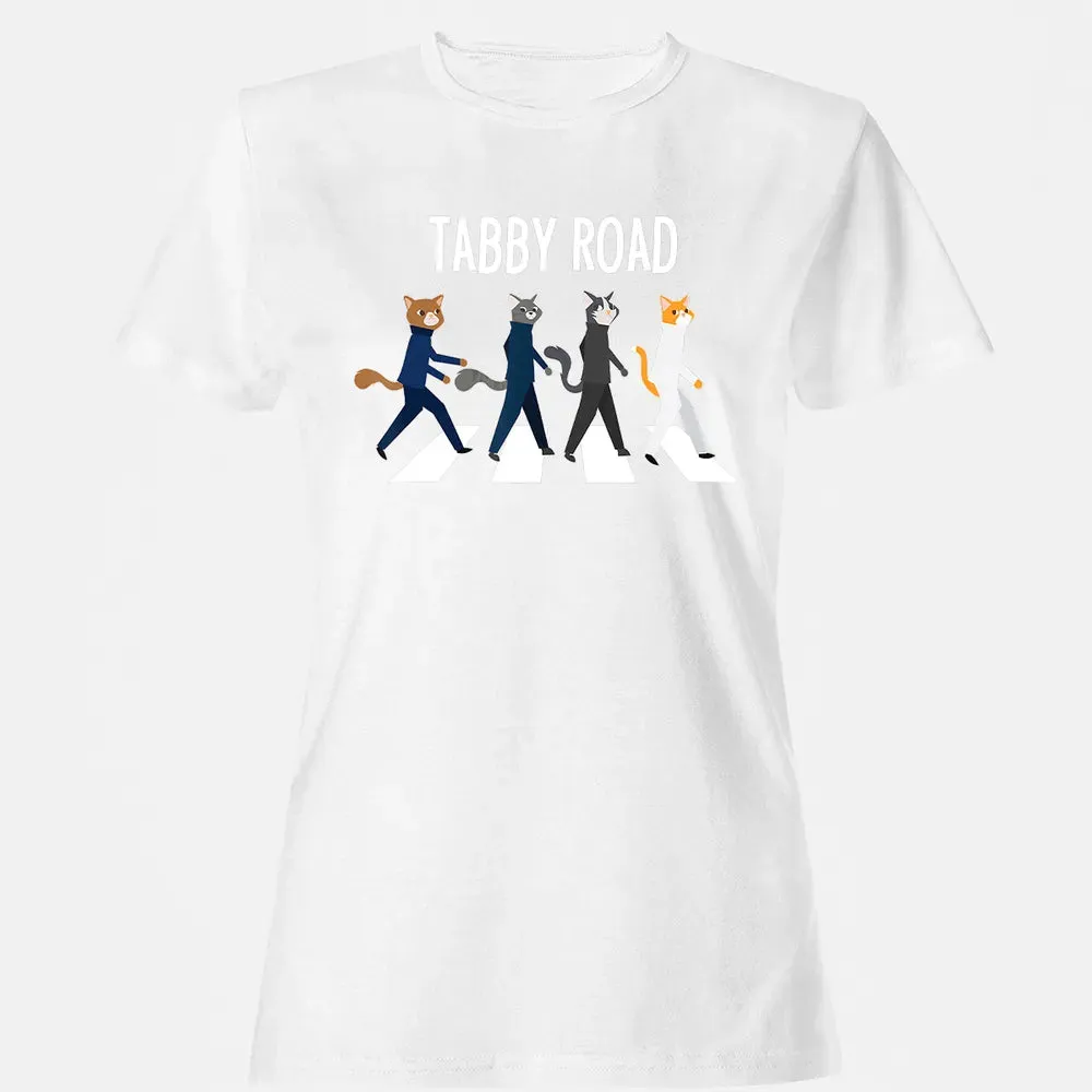 Tabby Road Cats  Cat Lover Women's T-shirt - 16