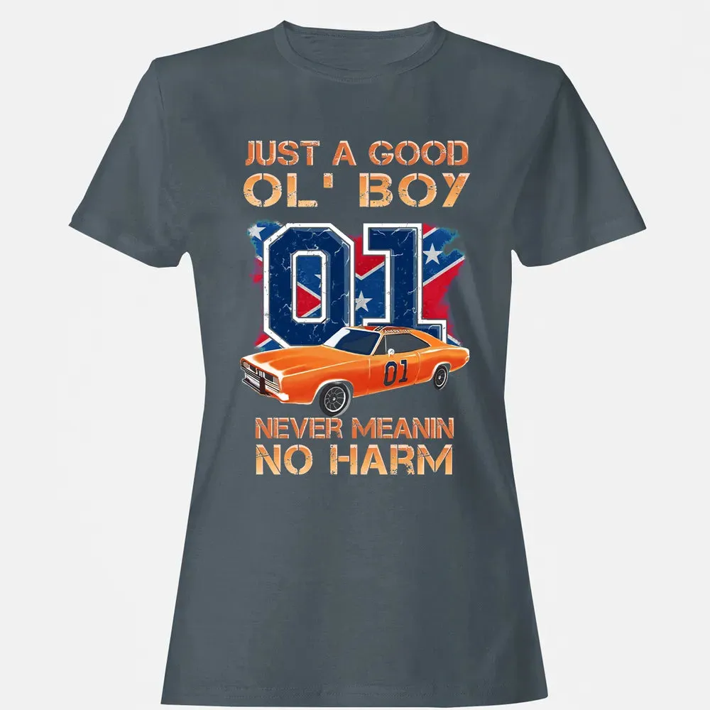 Just A Good Ol' Boy Women's T-shirt - 3