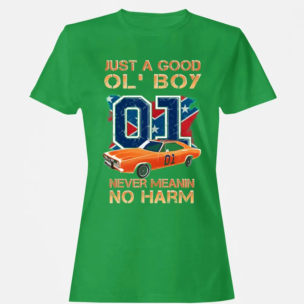 Just A Good Ol' Boy Women's T-shirt - 7