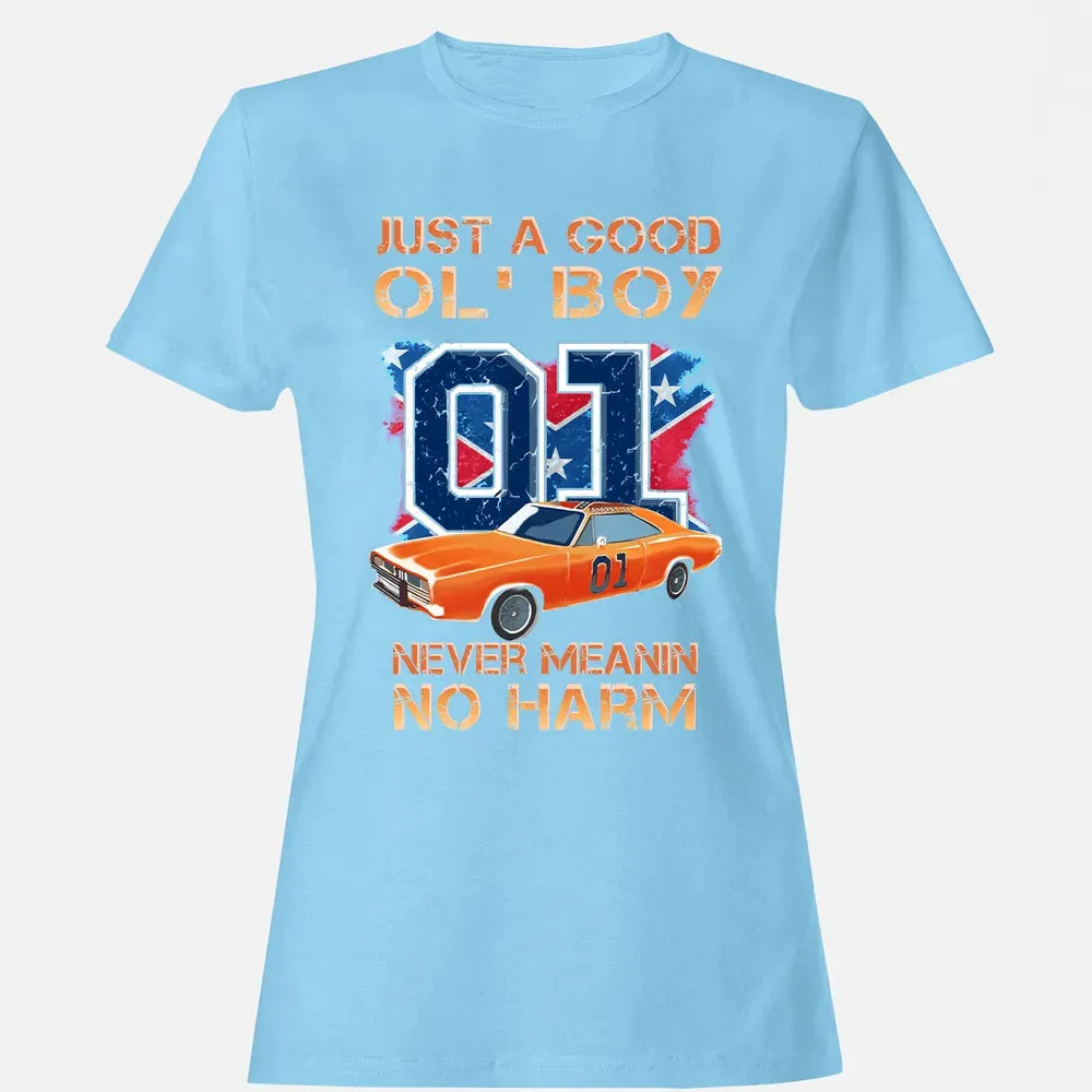 Just A Good Ol' Boy Women's T-shirt - 8