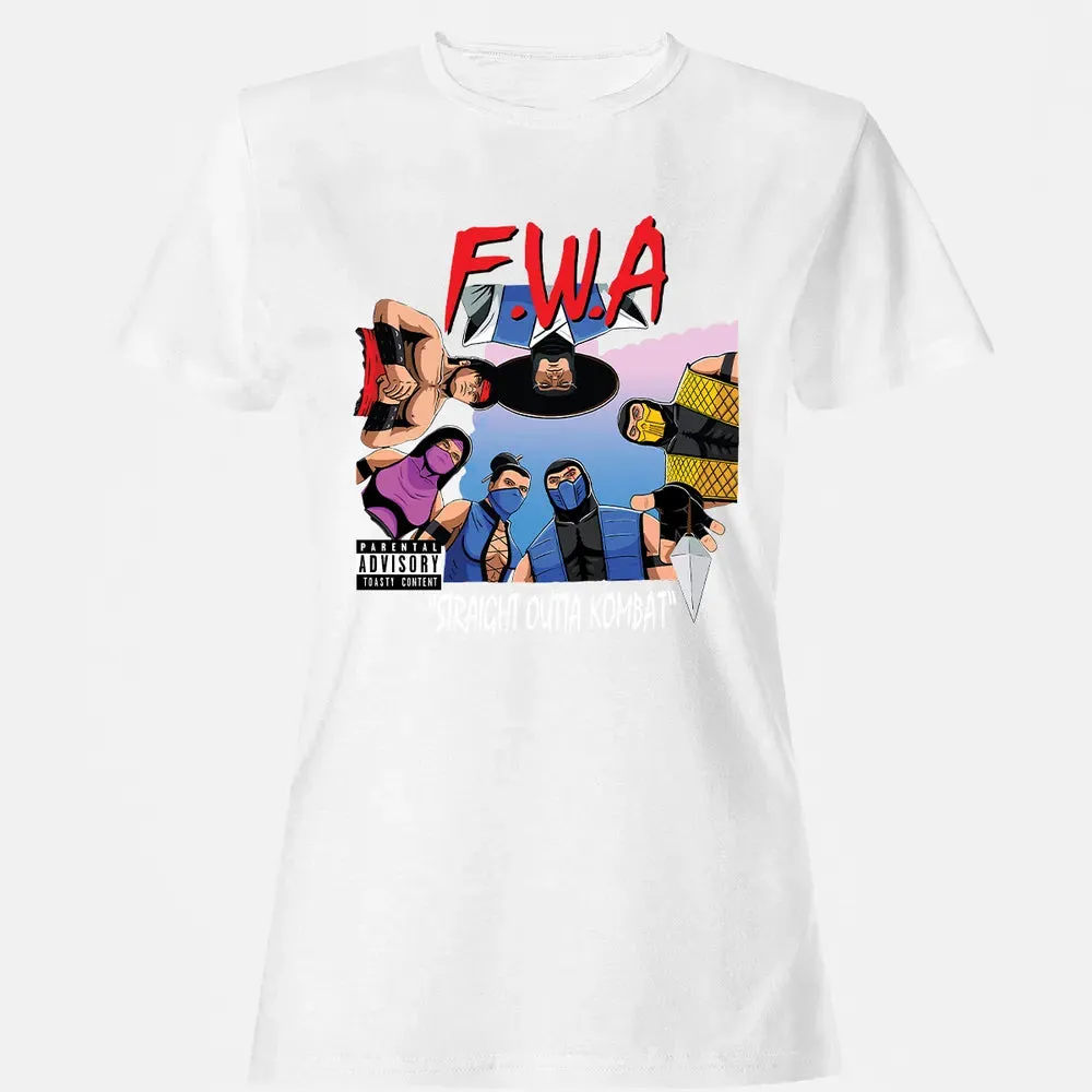 Straight Outta Kombat Women's T-shirt - 16