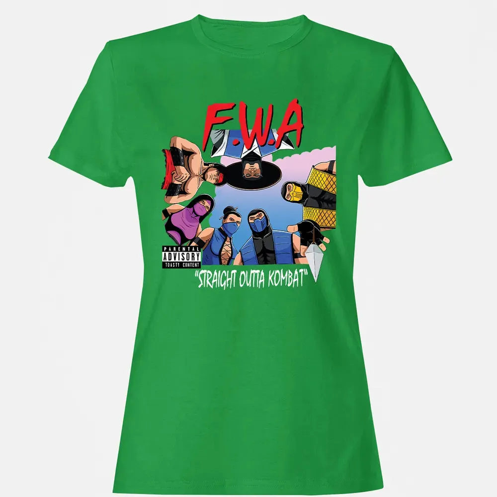 Straight Outta Kombat Women's T-shirt - 7