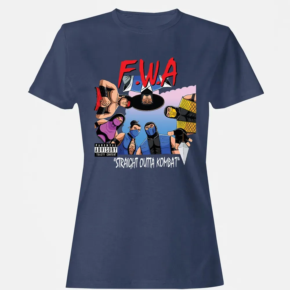 Straight Outta Kombat Women's T-shirt - 10