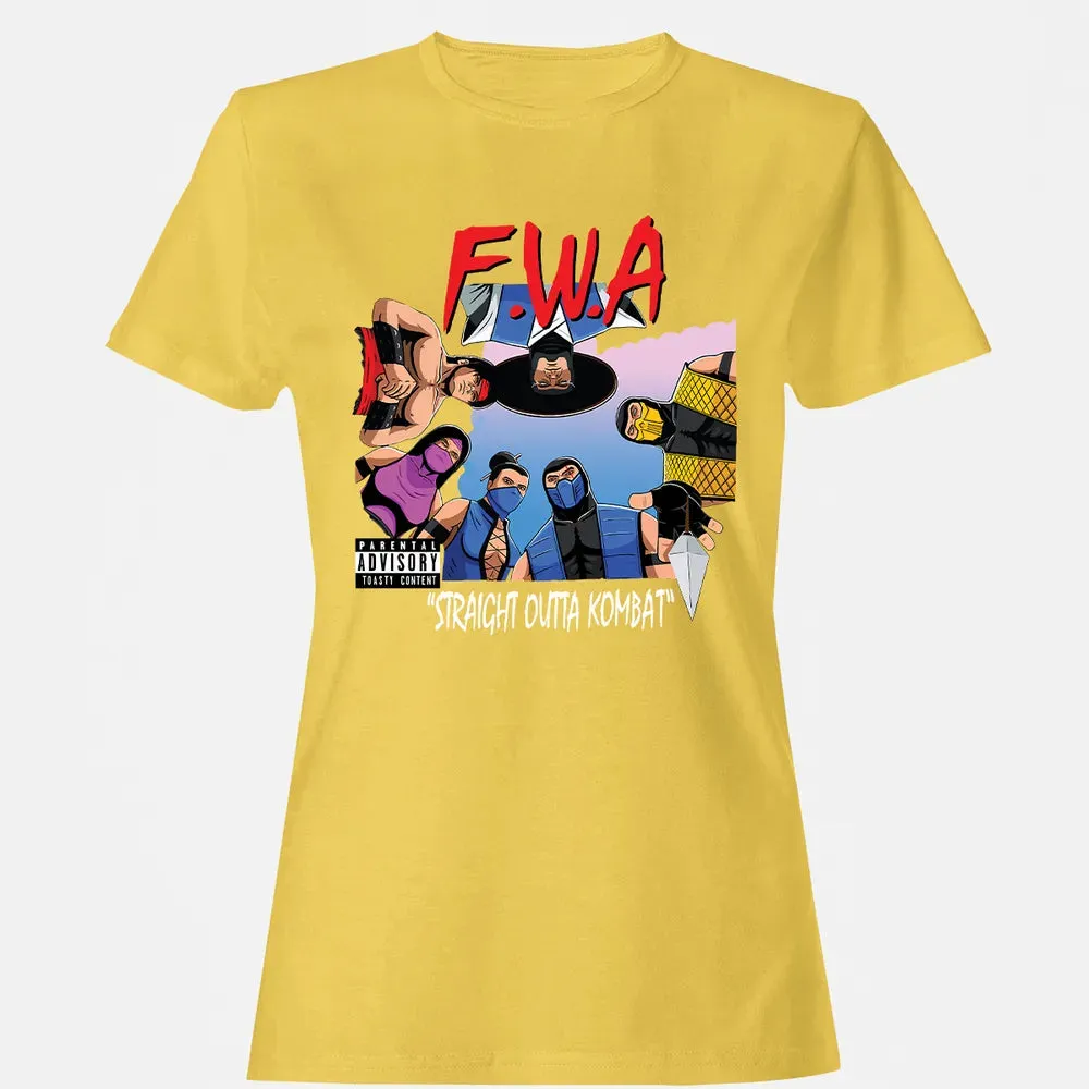 Straight Outta Kombat Women's T-shirt - 4