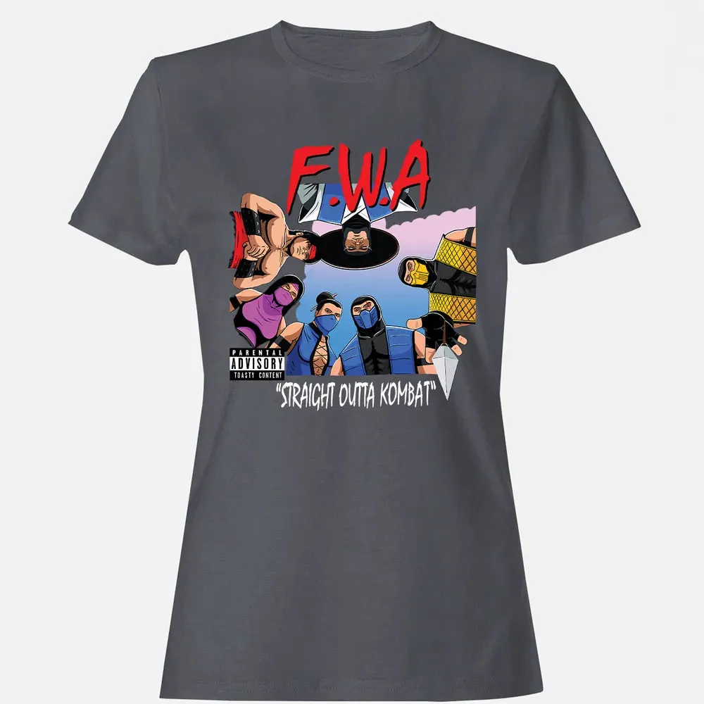 Straight Outta Kombat Women's T-shirt - 5