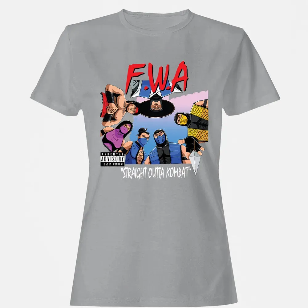Straight Outta Kombat Women's T-shirt - 15