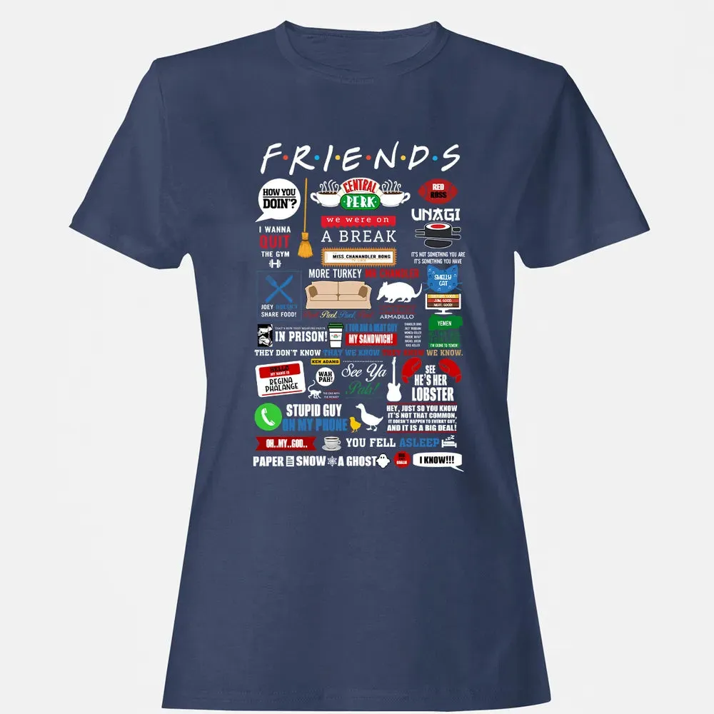 F R I E N D S Women's T-shirt - 10