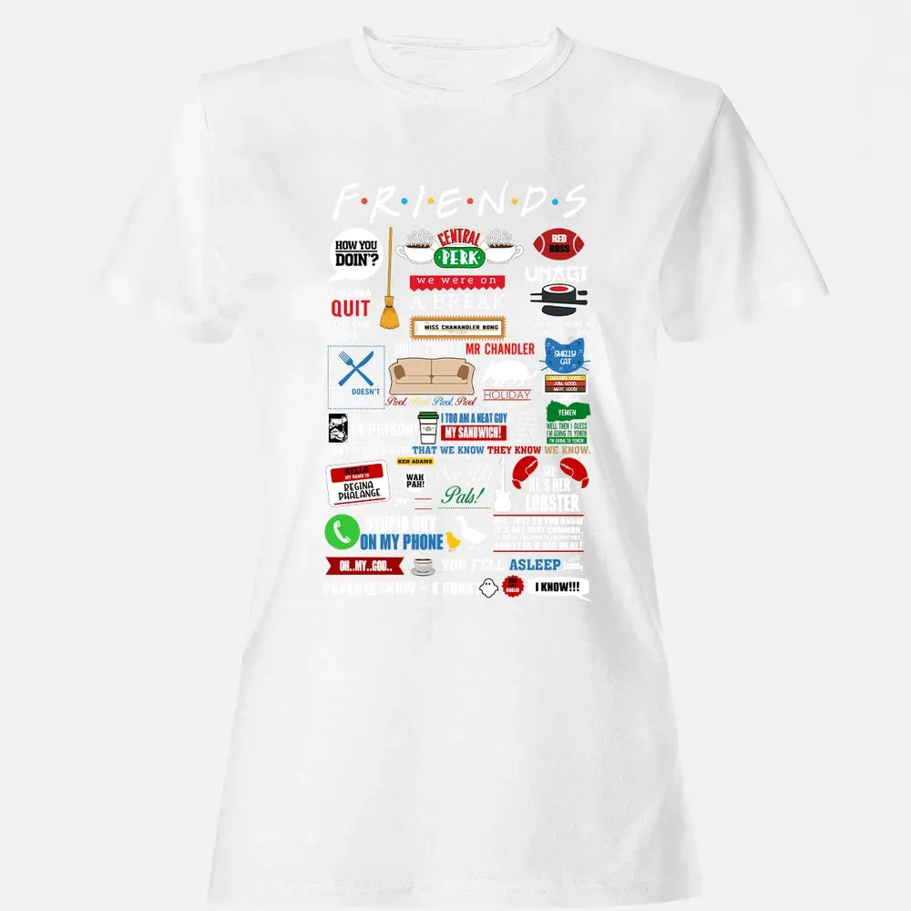 F R I E N D S Women's T-shirt - 16