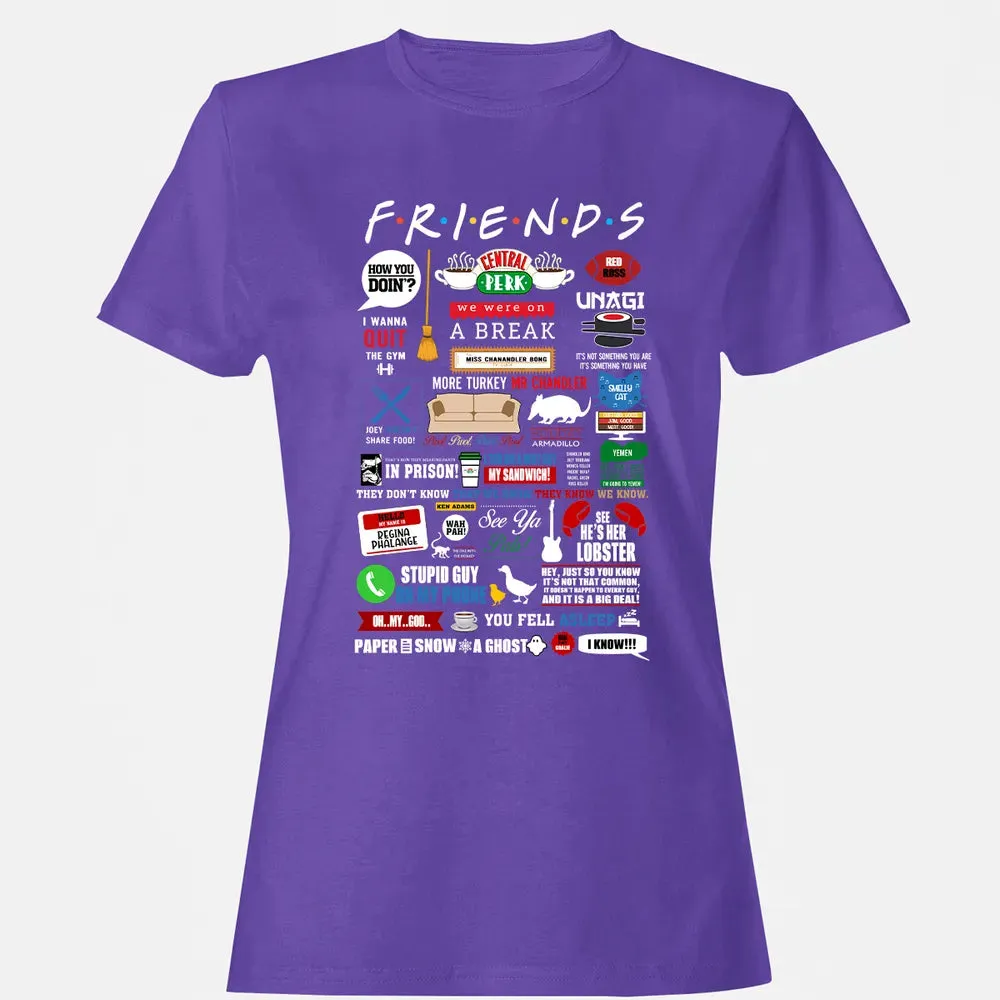 F R I E N D S Women's T-shirt - 12
