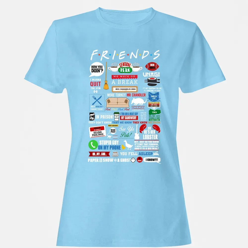 F R I E N D S Women's T-shirt - 8