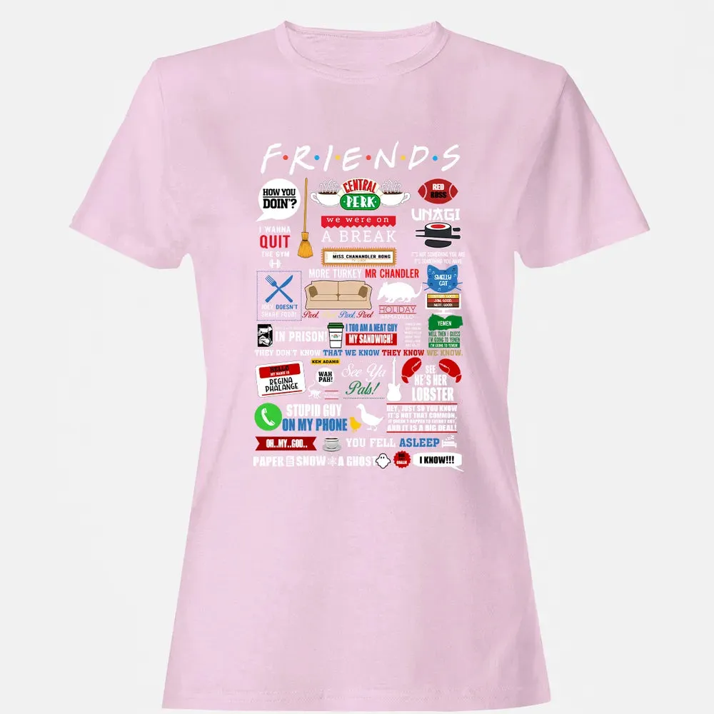 F R I E N D S Women's T-shirt - 9