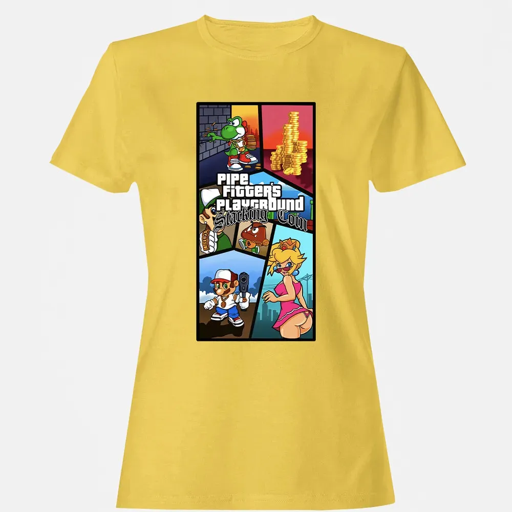 Pipe Fitterâ€™s Playground Women's T-shirt - 4