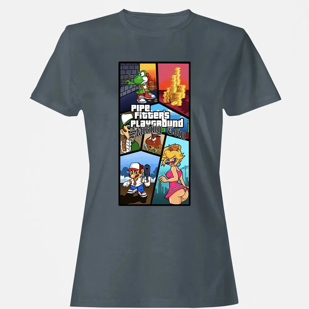 Pipe Fitterâ€™s Playground Women's T-shirt - 3