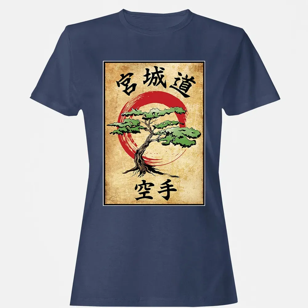Miyagi Do Woodblock Women's T-shirt - 10