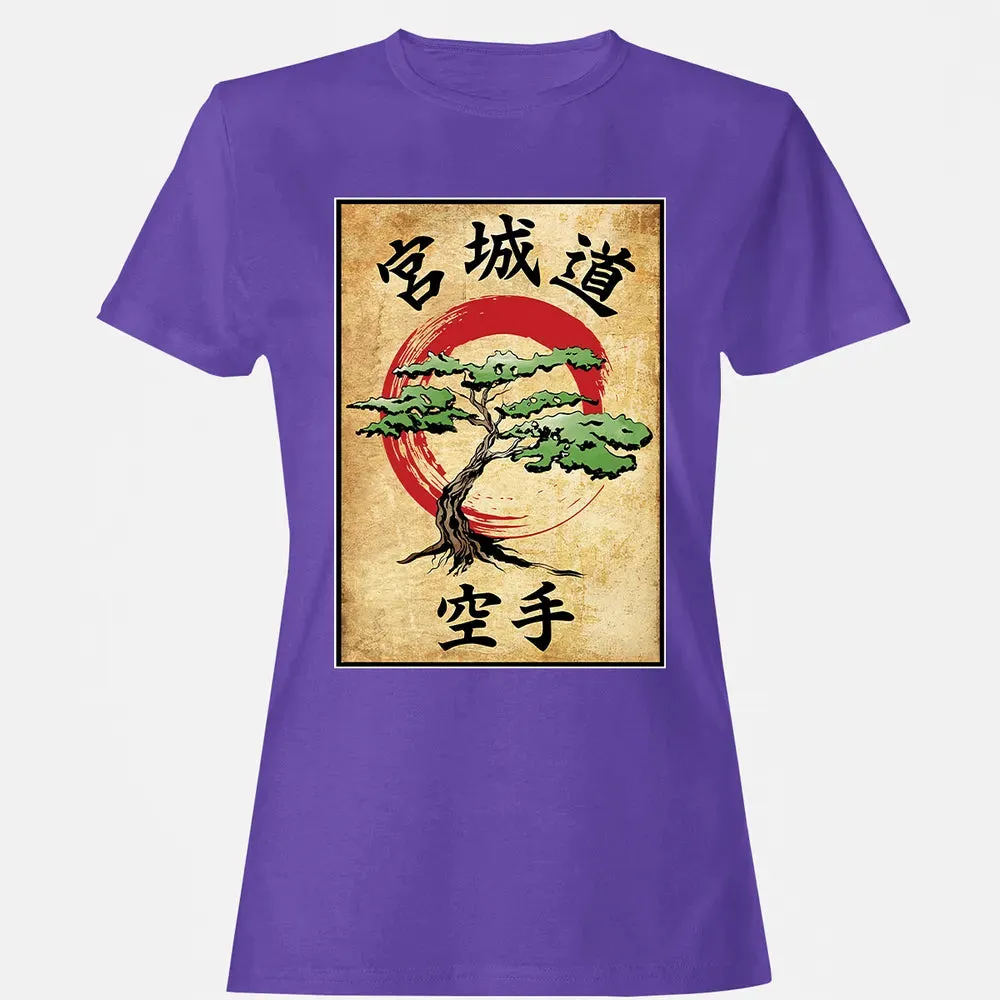 Miyagi Do Woodblock Women's T-shirt - 12
