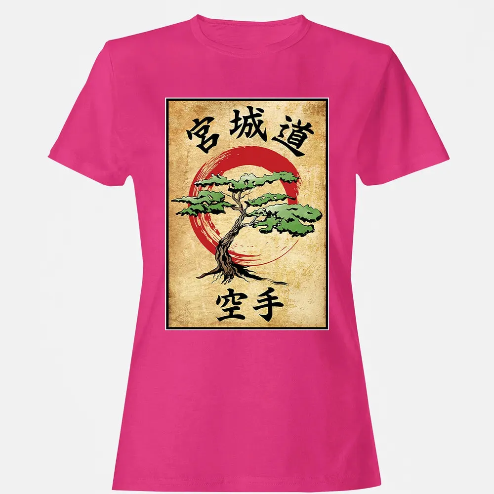 Miyagi Do Woodblock Women's T-shirt - 6
