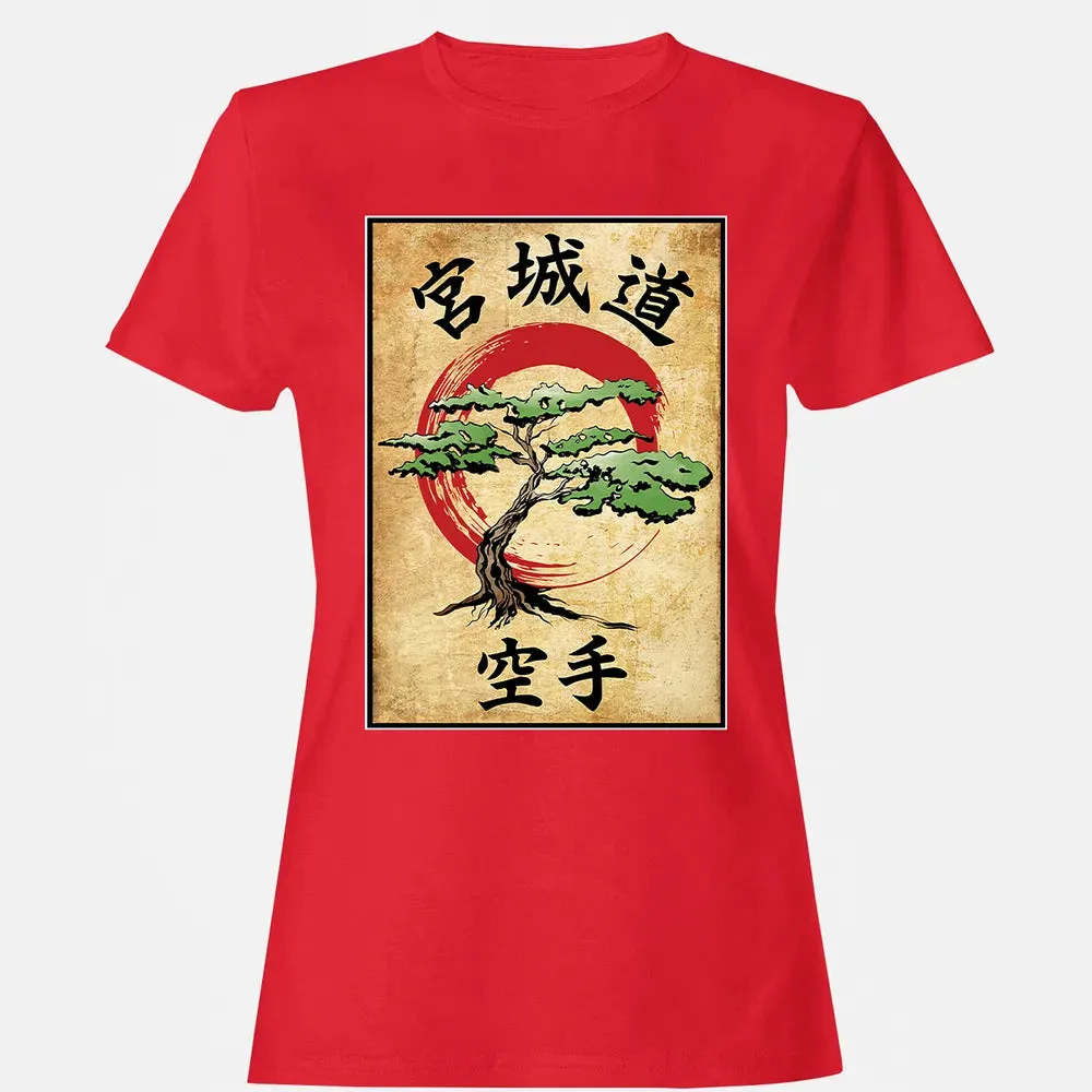 Miyagi Do Woodblock Women's T-shirt - 13