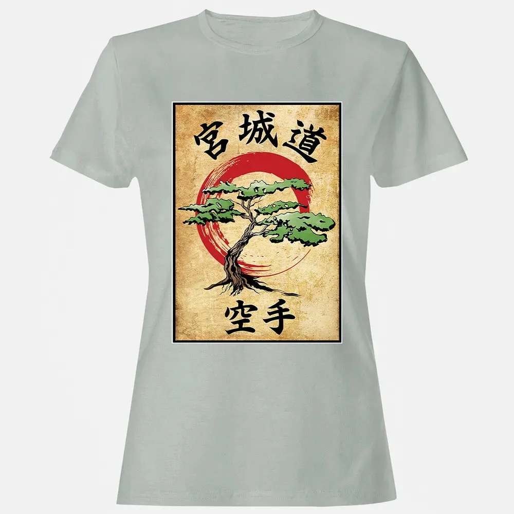 Miyagi Do Woodblock Women's T-shirt - 2
