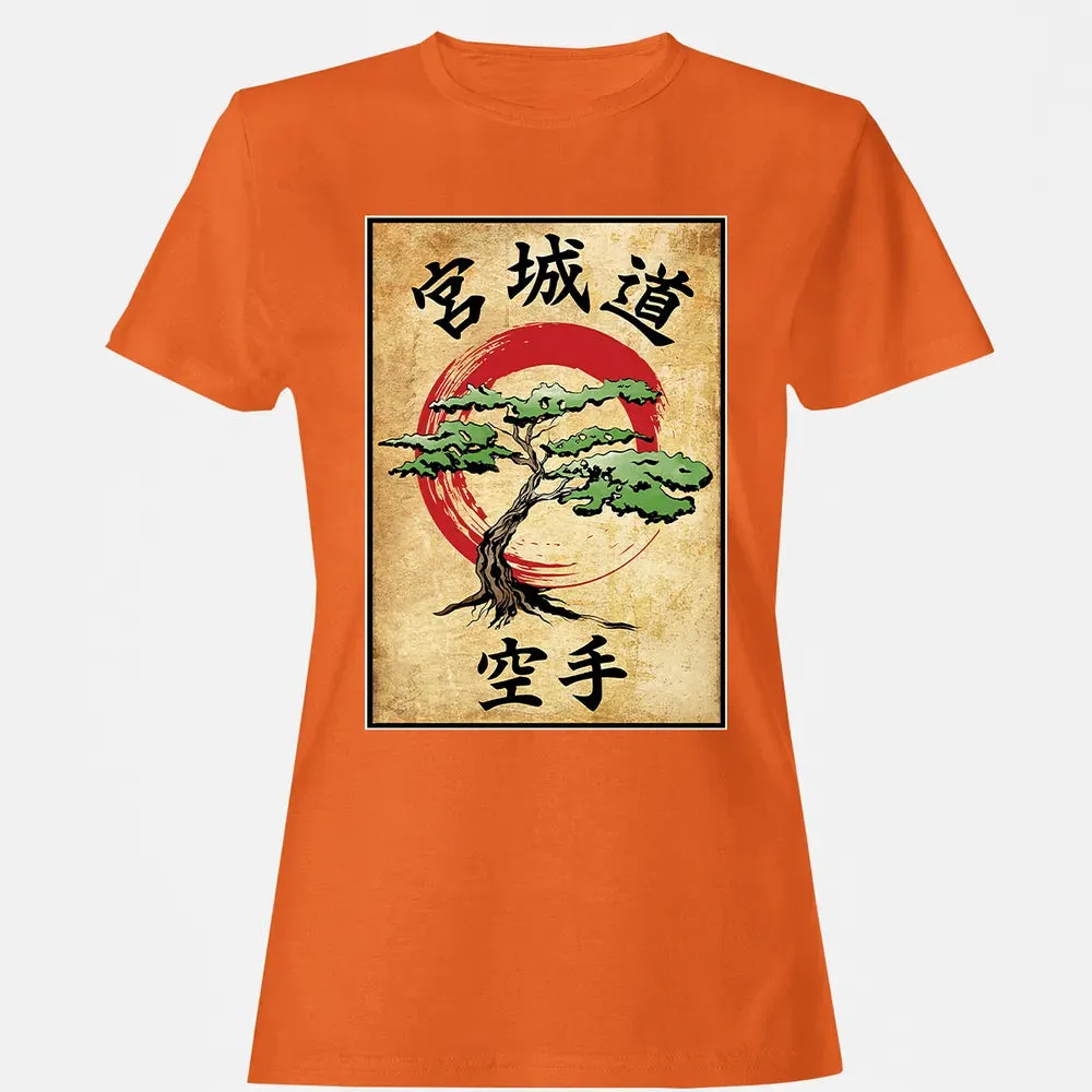 Miyagi Do Woodblock Women's T-shirt - 11